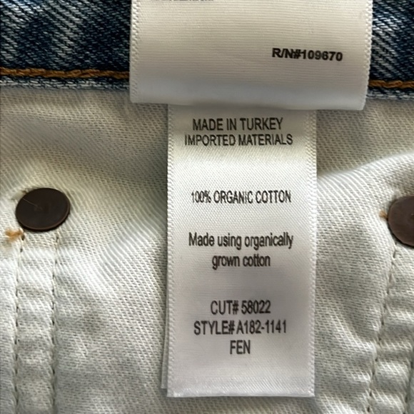 Agolde Fen High Rise Straight Leg Size 26 - Picture 12 of 16